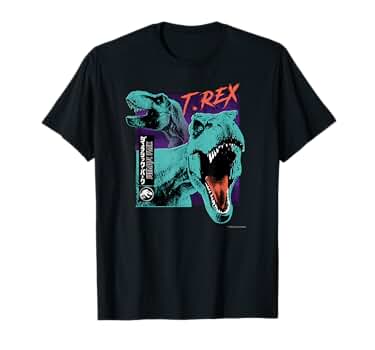 Amazon | ジュラシック・パーク T-REX(GRAPHIC) Tシャツ | T